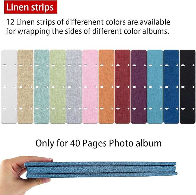 Vienrose Photo Album Self Adhesive Refill Pages for 13x12.6 inch Photo Album (10 Sheets/ 20 Pages)