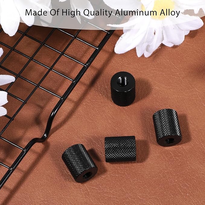 Thinp 1/4" to 1/4" Camera Screw Converter, 4-Pack 1/4 Screw Female Adapter Sturdy Tripod Nut Connectors for Tripods, Electric Rails and Light Stands
