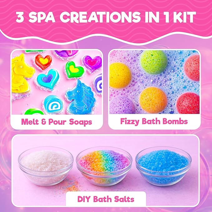 Doctor Jupiter Soap & Bath Bomb Science Lab for Kids Ages 8-9-10-11-12 | Birthday Gift Ideas for 8+ Years Old Boys & Girls | Learning & Educational Kits
