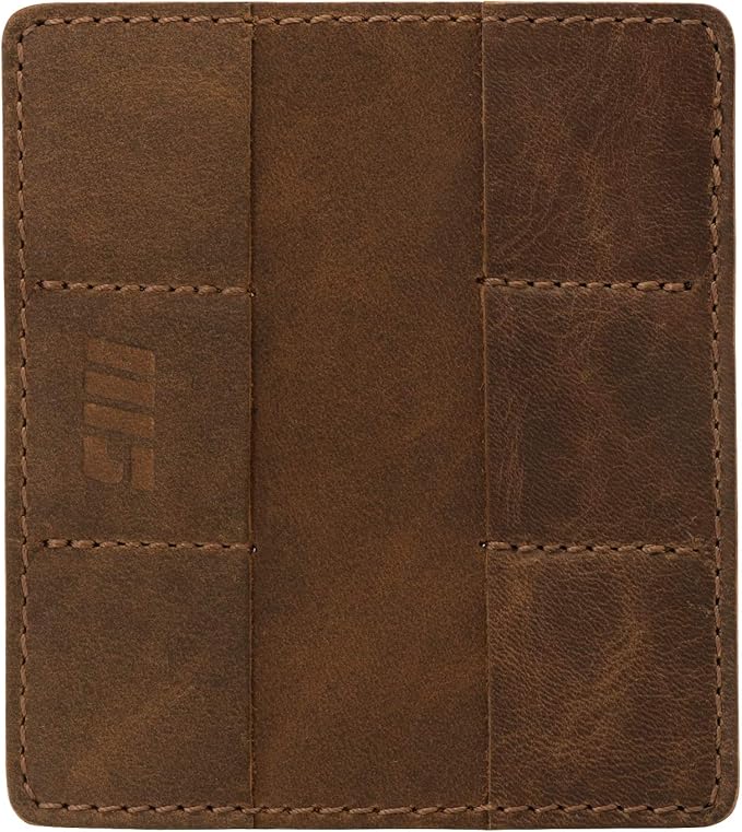 MegaGear Leather SD Card Holder with 12 Card Slots