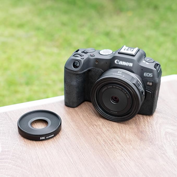 Lens Hood for Canon RF 28mm f/2.8 STM Lens, RF 28mm Lens Hood, Lens Hood Replace Canon EW-55 Hood, Compatible with 55mm Filters and 55mm Lens Cap
