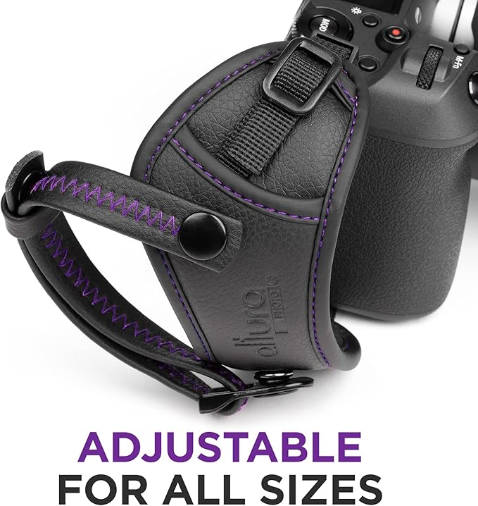 Altura Photo Camera Hand Strap - Rapid Fire Secure Grip, Padded Wrist Straps for Photographers for DSLR and Mirrorless Cameras