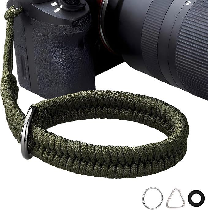 ZXZone Camera Wrist Strap for DSLR Mirrorless Camera，Camera Hand Strap with Safer Connector