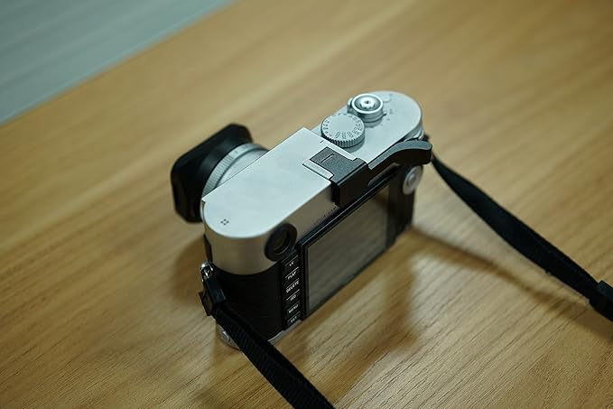 Thumb Stand Metal Thumbs Up Grip Compatible with Leica M MONOCHROM, M246, Type246, M-P, Typ240, M240, M-D, M262, Typ262, M240P Black Hand Grip