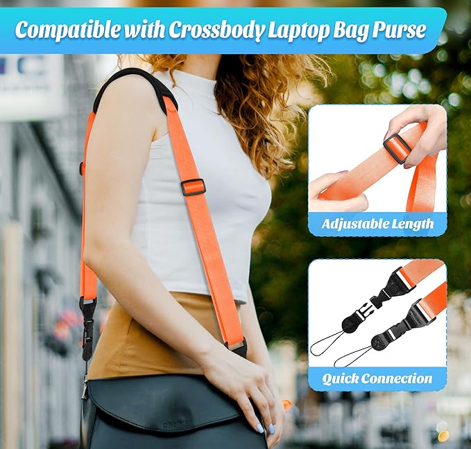 Padded iPad Binocular Camera Shoulder Strap, Nylon Neck Lanyard Strap for Tablet Case Crossbody Laptop Luggage Bag