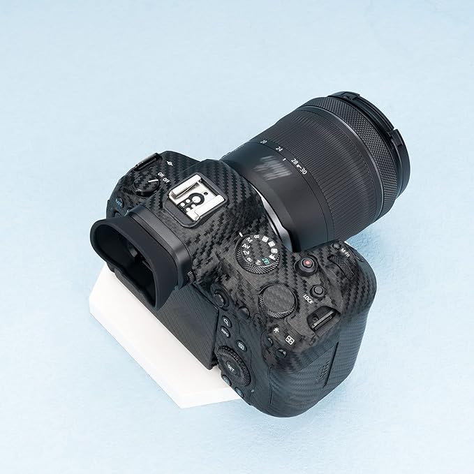 JJC Camera Eyecup Eyepiece Viewfinder for Canon EOS R5 R6 Mark II R6 R5 C R5C Mirrorless Camera with Extended Soft Silicone Design