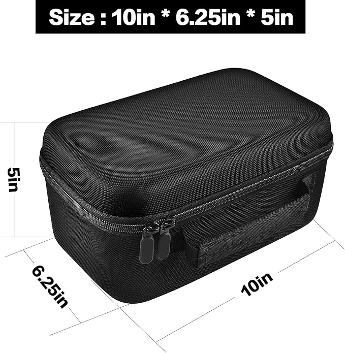 Case Compatible with Kodak Dock Plus for Liene M100 for Kodak Dock Premium Wi-Fi 4x6” Instant Photo Printer. Bluetooth Photo Printing Holder for Adapter, Cartridge, Paper, Power Cord (Box Only) -Black