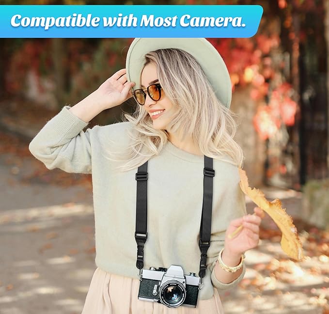 Padded iPad Binocular Camera Shoulder Strap, Nylon Neck Lanyard Strap for Tablet Case Crossbody Laptop Luggage Bag