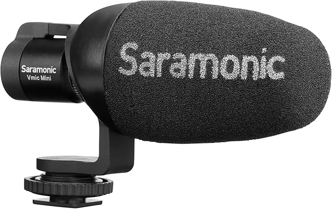 Saramonic VMICMINI Vmic Mini Shotgun Microphone (VMICMINI), Black