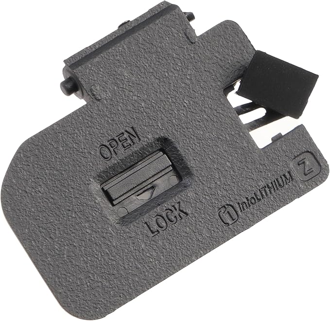 FocusFoto Battery Door Cover Lid Cap with Outlet Replacement for Sony Alpha A7IV, A7RIV, A7SIII, FX3, FX30, A1, A9II Camera Repair Parts