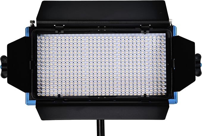 Dracast Pro Series LED500 Daylight LED 3 Light Kit with Gold Mount Battery Plates and Light Stands