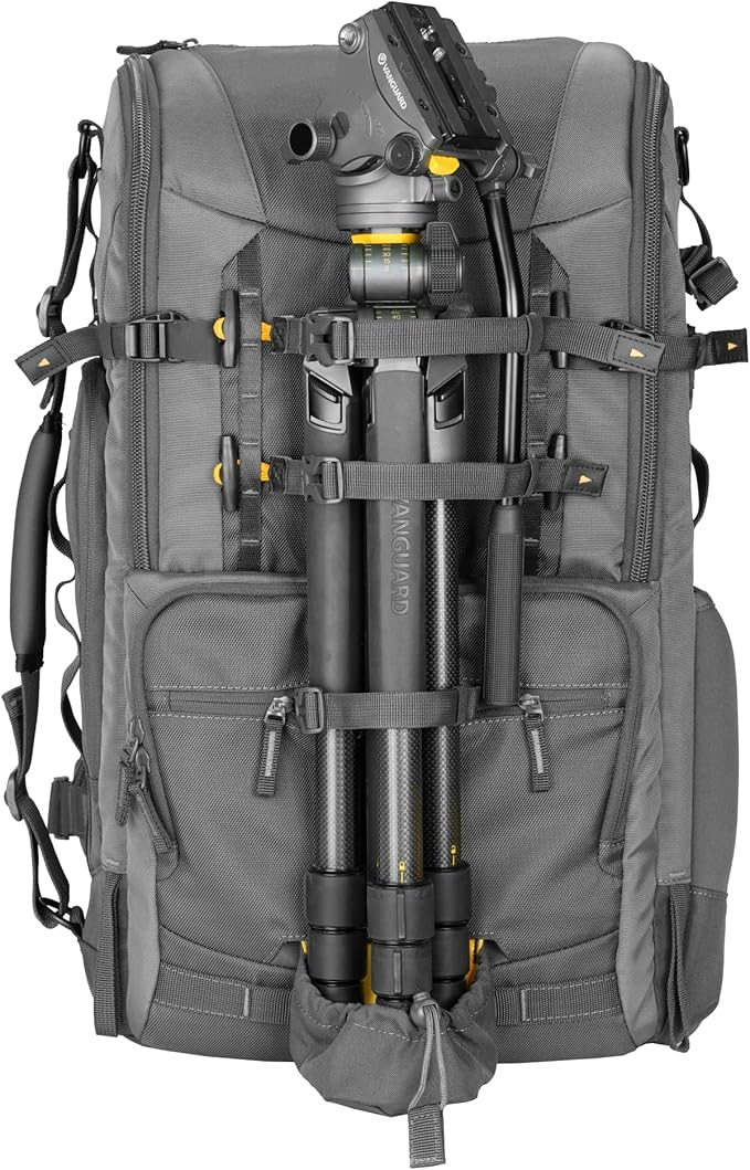 VANGUARD Alta Sky 68 Camera Backpack for pro DSLR/Mirrorless Camera with Grip Attached and 600mm/800mm lens