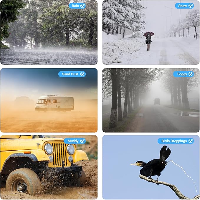 2 Pack Camera Rain Cover with Flash Clear Dust Proof Sleeve Protection for Canon EOS 4000D 1200D 90D 80D 77D 70D 5D 6D 7D Mark II R10 R7 R5 R6 Rp R Rebel T8i T7i T7 T6i SL3 SX70 SX60 HS