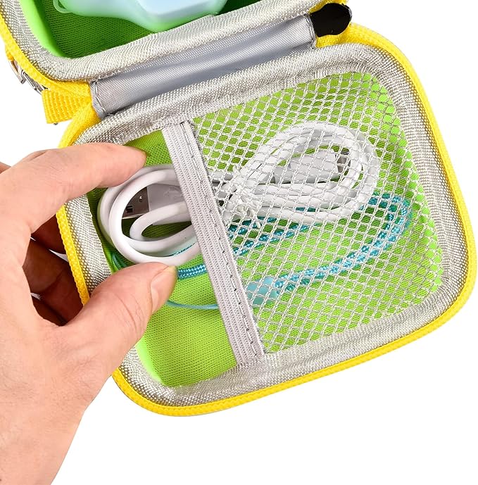 ANKHOH Camera Case for Seckton/for Desuccus/for PROGRACE/for Rindol/for GKTZ/for Dylanto/for GPOSY/for OZMI Kids Digital Camera, Kid Camcorder Storage Box Cable Accessory-Bag Only(Skyblue)