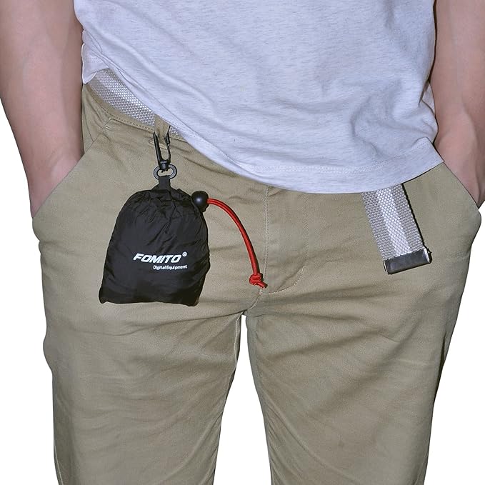 FOMITO Camera Rain Cover Coat Storage Bag Protector Rainproof Waterproof for Canon Nikon Sony