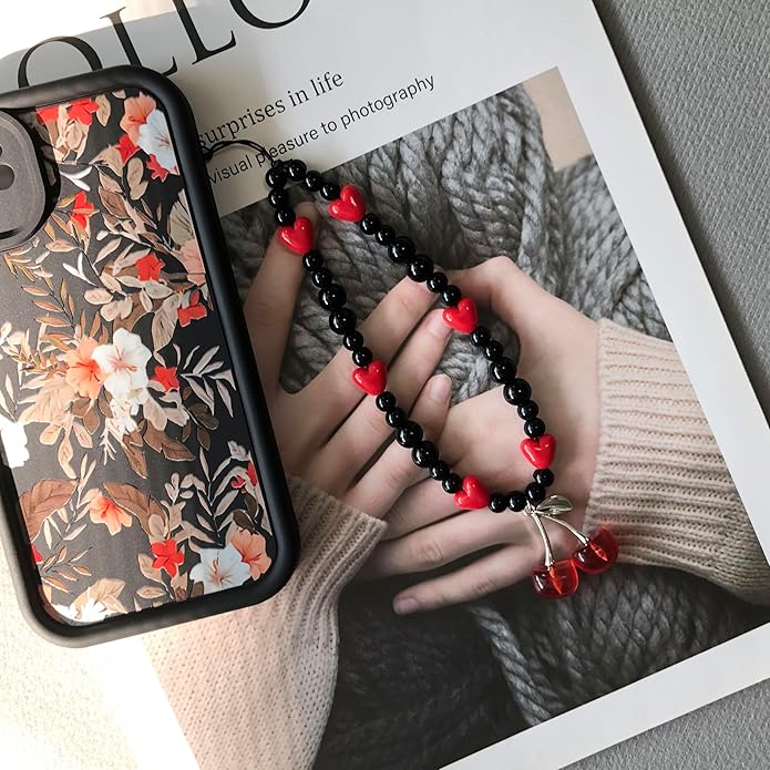 Phone Charm Strap Cute Phone Lanyard Wrist Strap Bracelet Accessories for Digital Camera,Keychain,Bag