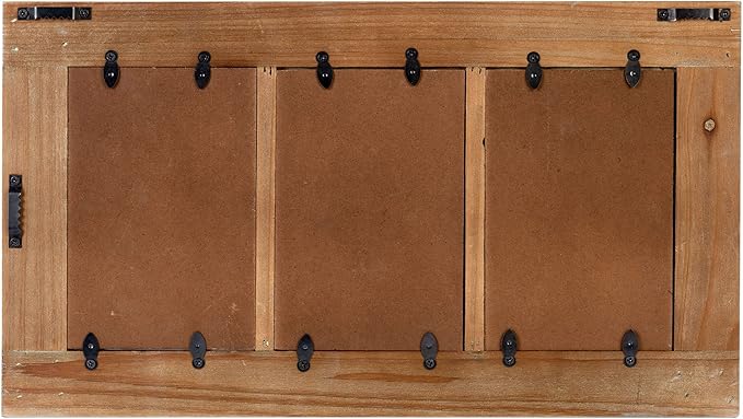 RiteSune Distressed 4x6 Picture Frame, 3 Photo Frames Collage Picture Frames for Wall Rustic Home Decor, Present for Birthday, Anniversary