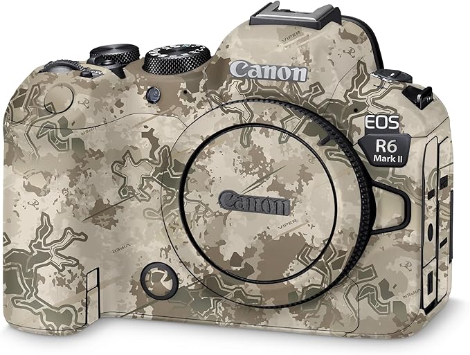 Camera Skin Compatible with Canon EOS R6 Mark II Camera (2022) - Viper Western - Premium 3M Vinyl Protective Wrap Decal Cover - Easy to Apply | Crafted in The USA by MightySkins