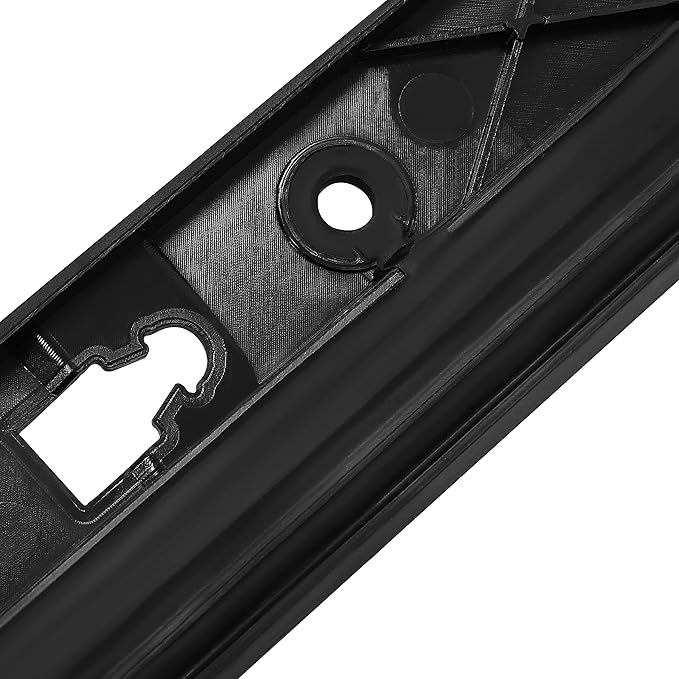 HECASA Windshield Side Molding A-Pillar Trim Compatible with 2011-2019 Ford Explorer Replacement for BB5Z-78 03136-BA BB5Z-7803137-BA Inner Front Pillar Trim Mount Brackets Left and Right Side