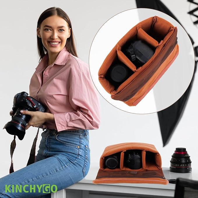 Padded Organizer Insert Bag – Soft Protective Cube for Backpack or Tote