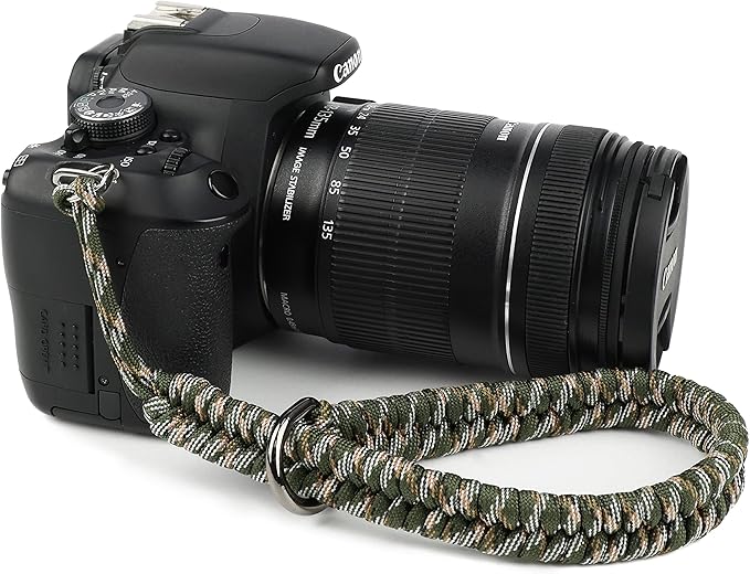 SUNYA Camera Wrist Strap for Photographers Paracord Rope Camera Hand Strap Compatible for DSLR or Mirrorless Camera