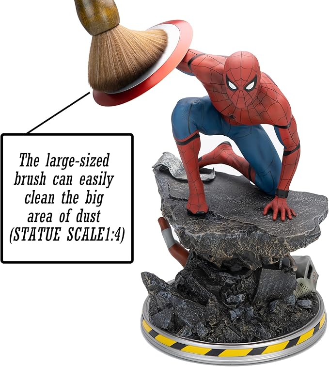 GiantBee Statue Cleaning Kit, Anti-Static Brush, Professional Model Cleaning Brush, Soft Cleaning Kit, Model Dusting Brush for Statues, Collectible Figurine Cleaning Kit