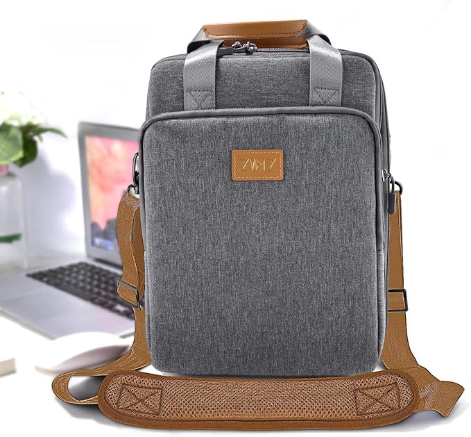 ZINZ 79 inch Shoulder Strap, Extra-thick Fixed Cushion Pad and Dual Clasps Universal Replacement Strap with Metal Swivel Hooks for Laptop Bags, Luggage Bags, Camera, Crossbody(Khaki)