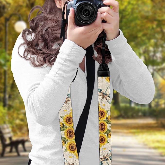 GLENLCWE Camera Strap, Camera Strap for Photographers Neck Strap Replacement Fit Most Cameras