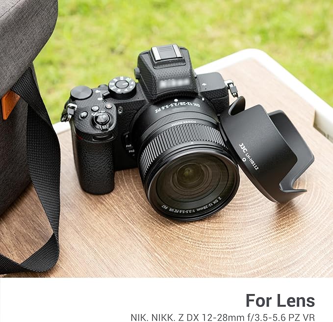 Lens Hood for Nikon NIKKOR Z DX 12-28mm f/3.5-5.6 PZ VR Lens on Nikon Z30 Z50 Z fc Replaces Nikon HB-112 Hood, Compatible with 67mm Filter and 67mm Lens Cap