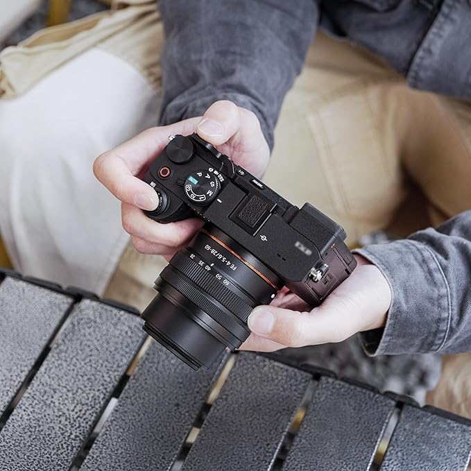 A7CII A7CR Thumb Grip, Metal Thumb Up Grip for Sony A7C II A7C R Camera with Hot Shoe Cover Protector Thumb Rest Support Holder, Not Affect The Use of A7CII A7CR Camera Buttons (Not Fits Sony A7C)