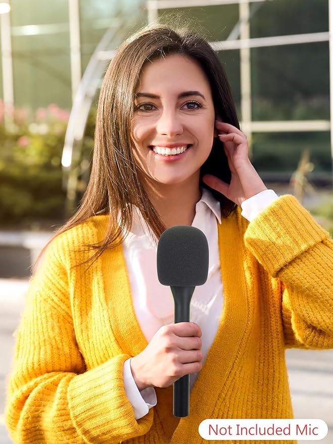 Youshares Interview Microphone Handheld Adaptor for Rode Wireless Go II/Pro/ME, Compatible with Rode Wireless Microphone