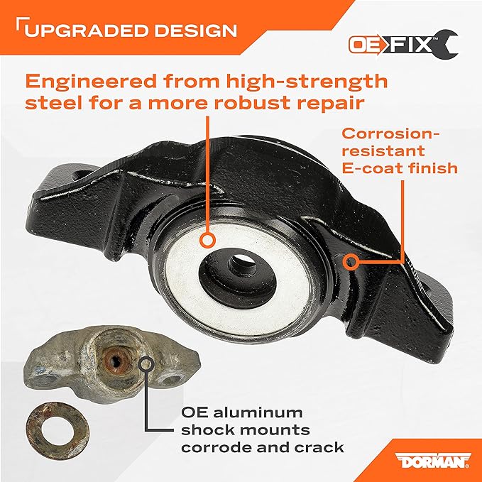 Dorman 542-845 Rear Upper Suspension Shock Absorber Mount Compatible with Select Ford/Lincoln Models (OE FIX)