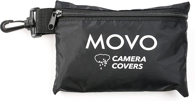 Movo CRC23 Storm Raincover Protector for DSLR Cameras, Lenses, Photographic Equipment (Medium Size: 23 x 14.5)