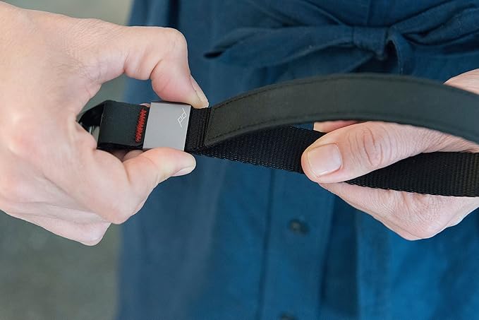 Peak Design Cuff Camera Wrist Strap, Compatible with DSLR, Compact and Point-and-Shoot Cameras, Low Profile, Quick Release