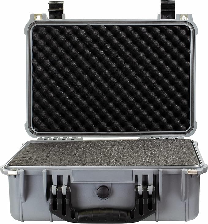 Eylar Hard Gun Case Water & Shock Proof with Foam 16 inch 13 inch 6.87 inch
