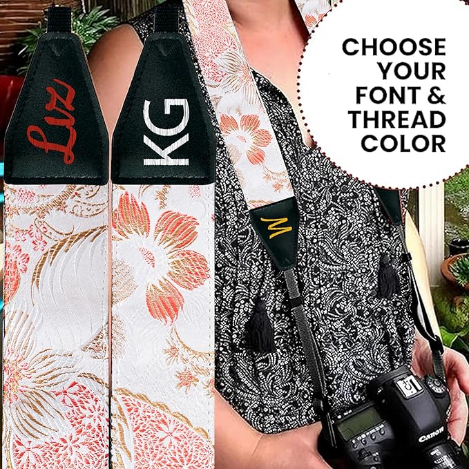 Art Tribute Camera Strap for All DSLR and Mirrorless Cameras. Photographers Strap Neck, Shoulder & Crossbody Camera Strap
