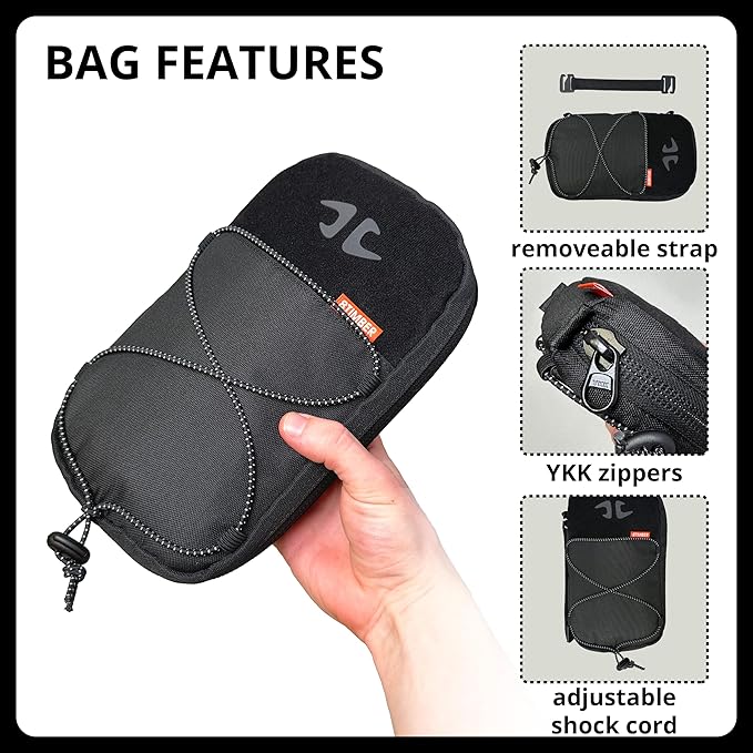 8TIMBER Organizer Bag - 1L Interior Travel Storage for Pencils, Chargers and Accessories