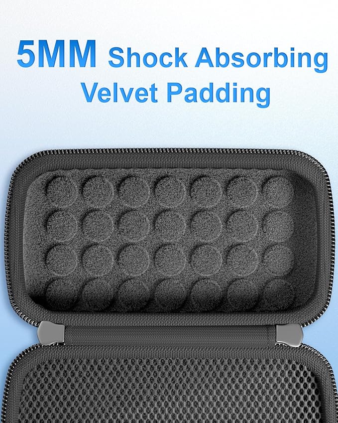 ProCase Hard Travel Electronic Organizer Case Bundle with EVA Hard Shell Case for iPhone Air Magsafe Battery Portable Charger