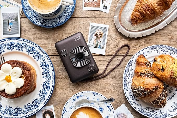 Fujifilm INSTAX Mini LIPLAY Hybrid Instant Camera - Deep Bronze