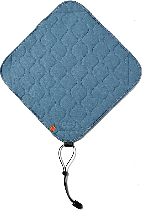 KODAK Camera Wrap Size L 38.5x38.5cm - Water-Resistant, Anti-Scratching and Dust-Free Protective Cloth for SLR Camera, Tele Lens (Steel Blue) [ONE item]
