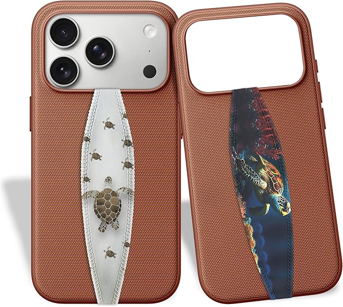 Switchbands Universal Phone Grip Strap – Pack of 2, Customizable & Reversible Elastic Phone Strap Grip Holder, Ultra-Slim Hand Strap for Phone Case for Almost All Phone Cases - Michaelangelo