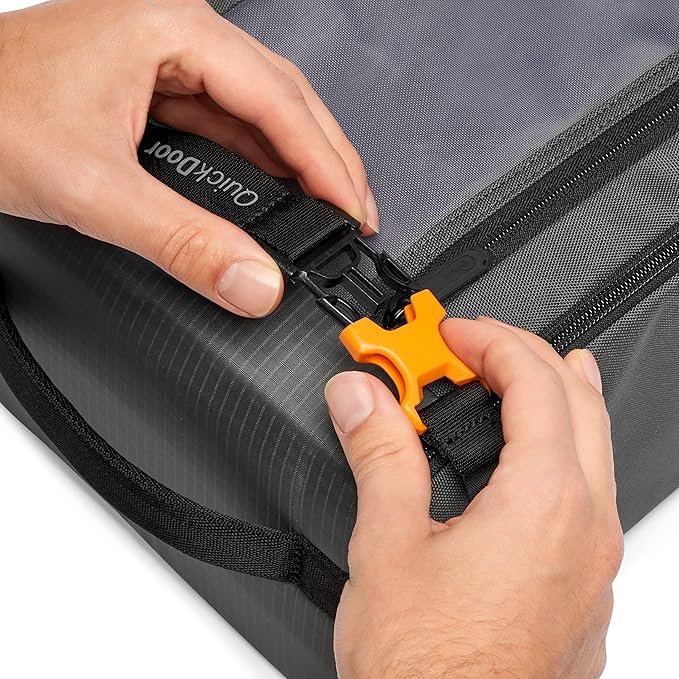 Kameratasche Lowepro GearUp Creator Box für spiegellose Oder DSLR-Kamera mit Zugriff über QuickDoor und anpassbaren Fachteilern für spiegellose Kameras wie Sony α9 - LP37348-PWW