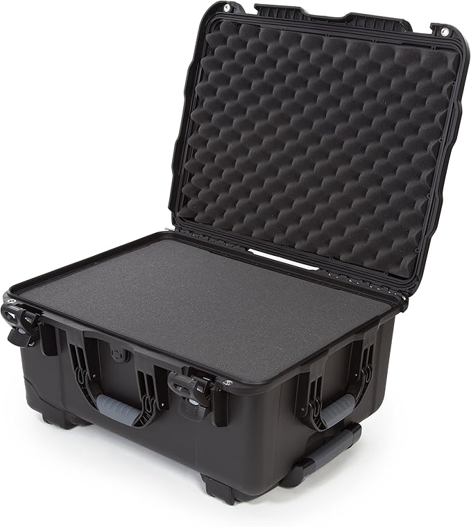 NANUK Wheeled Series 950 Lightweight NK-7 Resin Waterproof Case with Foam, Black