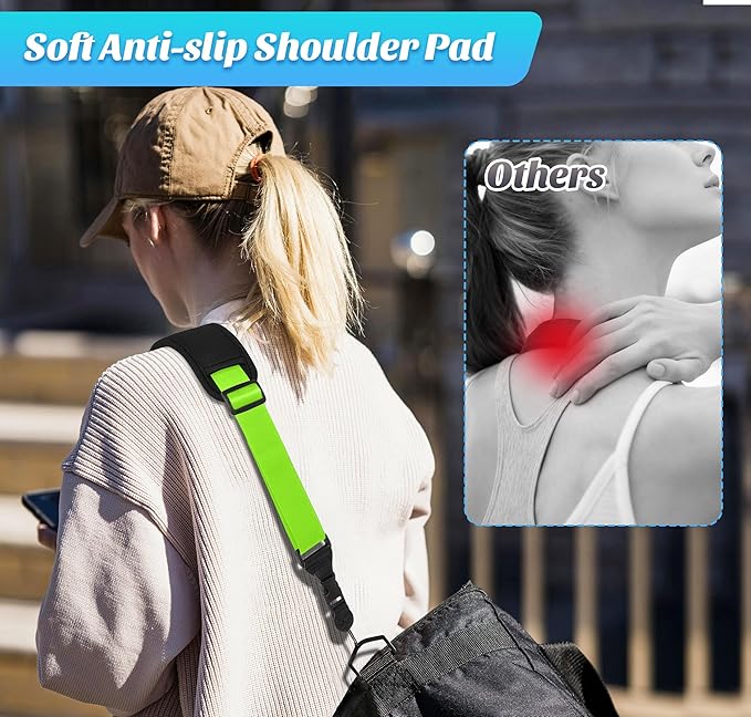 Padded iPad Binocular Camera Shoulder Strap, Nylon Neck Lanyard Strap for Tablet Case Crossbody Laptop Luggage Bag