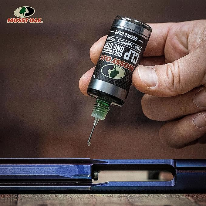 Mossy Oak CLP Gun Cleaning Oil | All-in-One Cleaner, Lubricant & Protectant | One-Step Gun Oil CLENZOIL