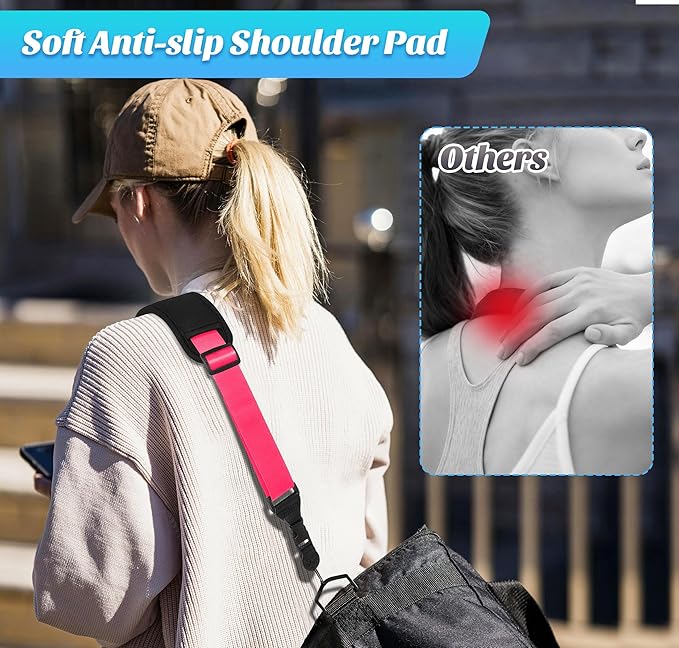Padded iPad Binocular Camera Shoulder Strap, Nylon Neck Lanyard Strap for Tablet Case Crossbody Laptop Luggage Bag