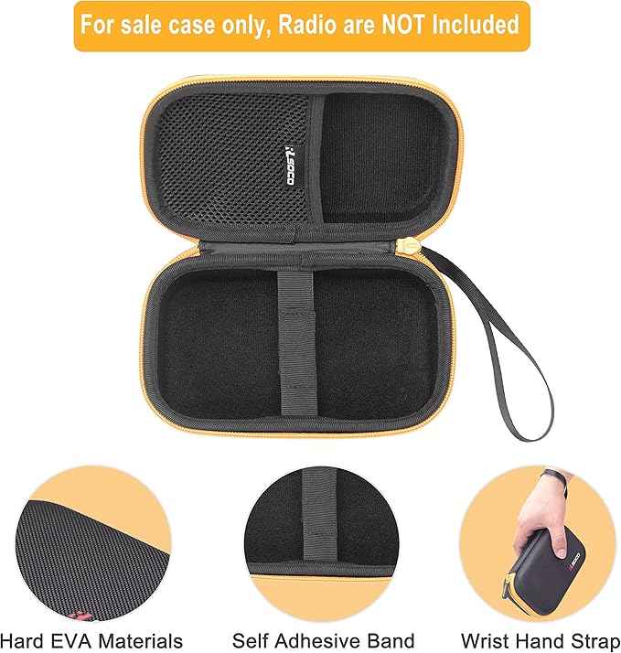RLSOCO Hard Case Compatible with FosPower NOAA Emergency Weather Radio A1 7400mWh/A3 14800mWh Portable Power Bank (Case Only)