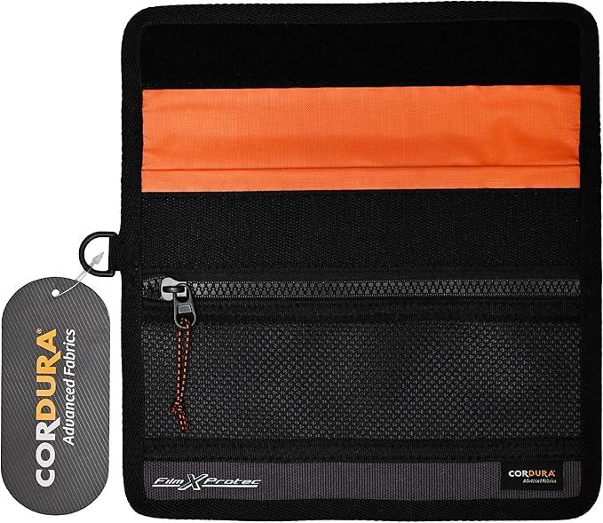 RETO Film X-Protec Bag - CORDURA Waterproof, X-Ray Proof, Lead-Free, Radiopaque Fabric, Lightweight, Durable Duo Layer, Radiation-Resistant Protective Film Bag Size M (22.5 x 18.0 cm) (One Piece)