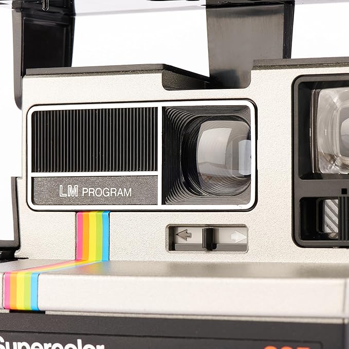 Polaroid Supercolor 635 Instant Camera | Vintage Retro Instant Film Camera with Built-in Flash | Compatible with Polaroid 600 Film