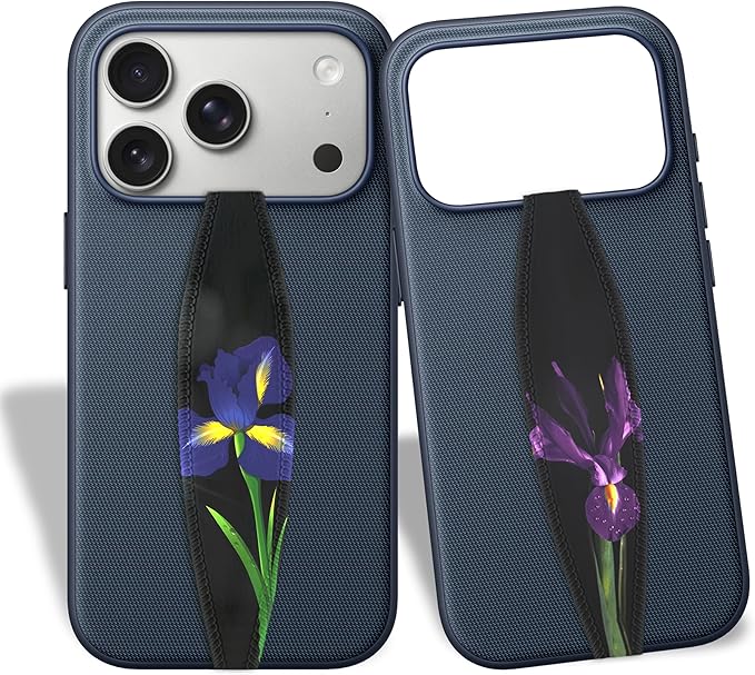 Switchbands Flower Phone Grip Strap – Reversible & Customizable Finger Holder for Phone Back, Wireless Charging Compatible, Detachable Phone Holder for iPhone & Android - Little Thing